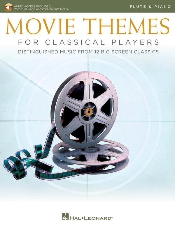 Movie Themes For Classical Players - Flute/Piano Accompaniment/Audio Access Online Hal Leonard 284608