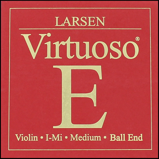 Larsen Virtuoso Violin, E (Med/Ball), 4/4