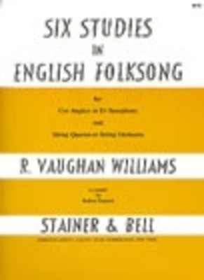 Studies In English Folksong 6 Cor Ang/Str 4Et - Ralph Vaughan Williams - Cor Anglais Stainer & Bell Chamber Ensemble