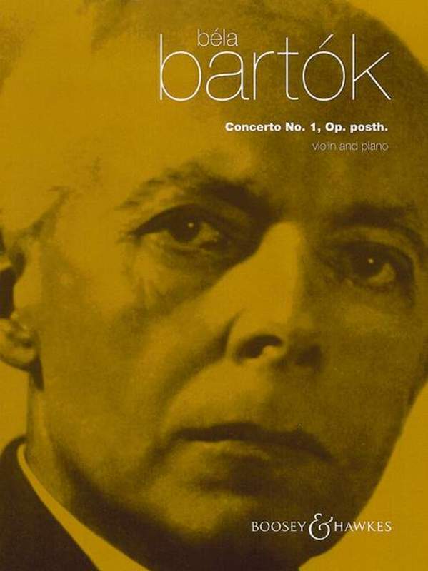 Bartok - Violin Concerto #1 OpPosth - Violin/Piano Accompaniment Boosey & Hawkes