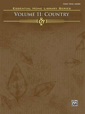 The Essential Home Library Series, Volume 11: Country - Hal Leonard Piano, Vocal & Guitar