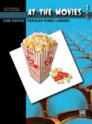 Dan Coates Popular Piano Library: At the Movies, Book 1 - Piano Dan Coates Alfred Music