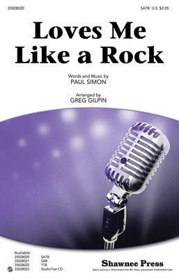 Loves Me Like a Rock - Paul Simon - Greg Gilpin Shawnee Press StudioTrax CD CD