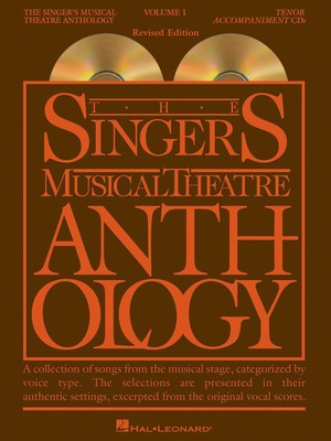 The Singer's Musical Theatre Anthology - Volume 1 - Tenor Accompaniment CDs - Various - Vocal Tenor Hal Leonard CD