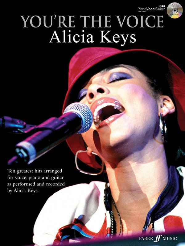 You're the Voice - Alicia Keys PVG Book/CD