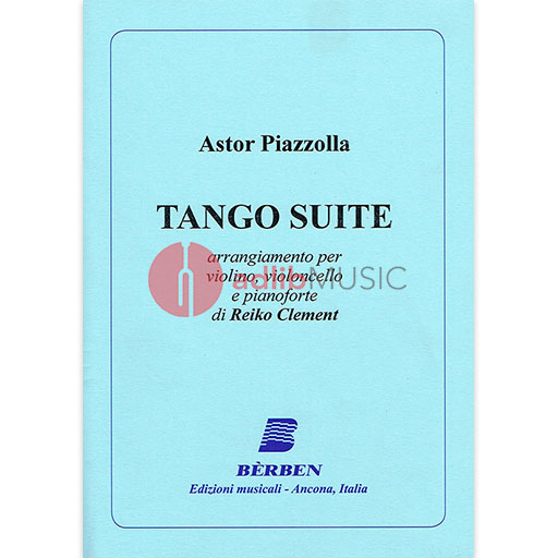 TANGO SUITE FOR VLN VC PNO - PIAZZOLLA - TRIOS - BERBEN