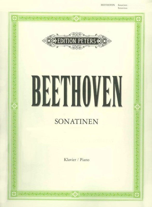 6 Sonatinas - Ludwig van Beethoven - Piano Edition Peters Piano Solo