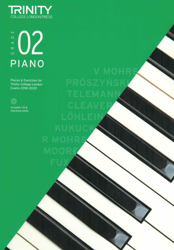 Trinity Piano Exam Pieces 2018-20 Grade 2 Book/CD - Trinity