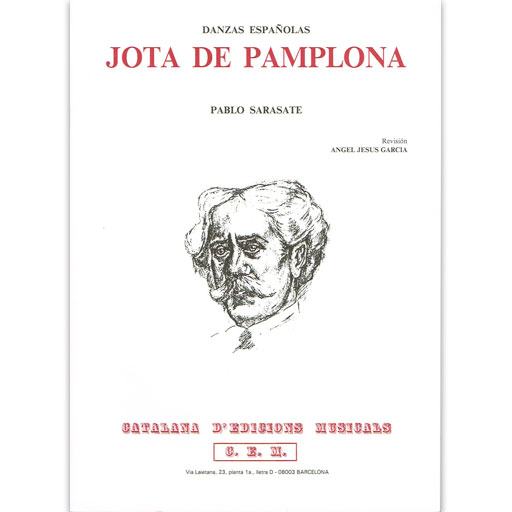 Sarasate - Jota de Pamplona - Violin/Piano Accompaniment C00016