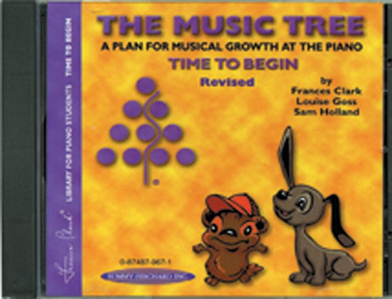 Music Tree: Time to Begin - Student CD by Clark/Goss/Holland Summy Birchard 0967S