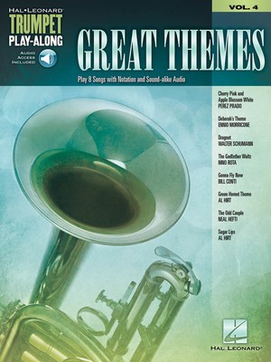 Great Themes - Trumpet Play-Along Volume 4 - Trumpet Hal Leonard Sftcvr/Online Audio