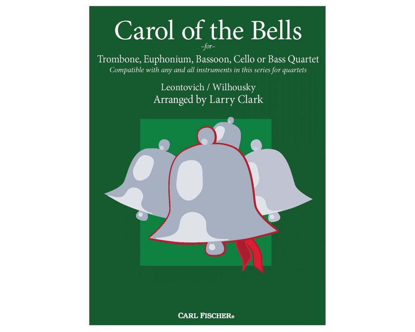 Carol Of The Bells - Bass Clef Instrument Quartet Fischer MXE96