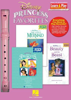 Disney Princess Favorites - Learn & Play Recorder Pack - Various - Recorder Hal Leonard Recorder Solo