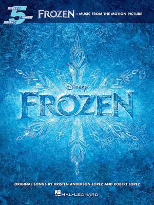 Frozen Music from the Motion Picture - 5-Finger Piano by Anderson-Lopez/Lopez Hal Leonard 130374