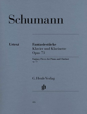 Schumann - Fantasy Pieces Op73 - Clarinet in Bb or A Henle HN416