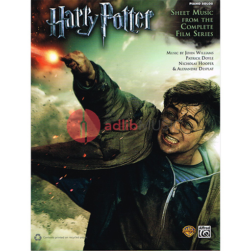 Harry Potter: Complete Film Series - Piano Solo by Desplat/Williams/Hooper/Doyle Alfred 38970