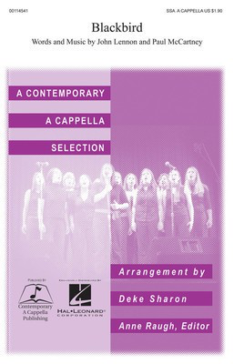 Blackbird - SSA Deke Sharon Contemporary A Cappella Publishing Choral Score Octavo