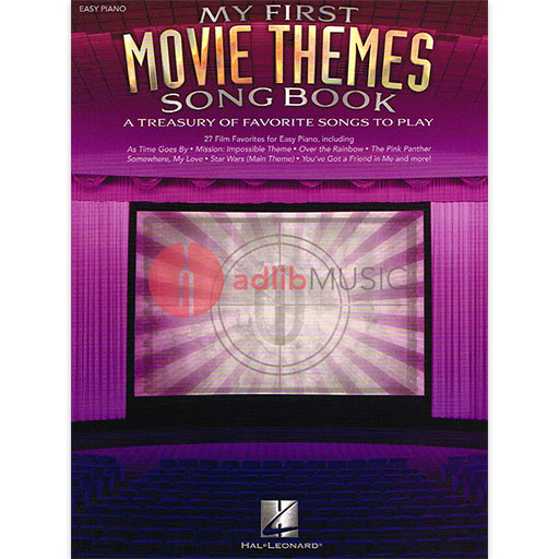 My First Movie Themes Songbook - Easy Piano Solo Hal Leonard 102856