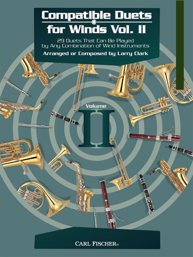 Compatible Duets For Winds Vol 2 Horn - Larry Clark - Carl Fischer - French Horn