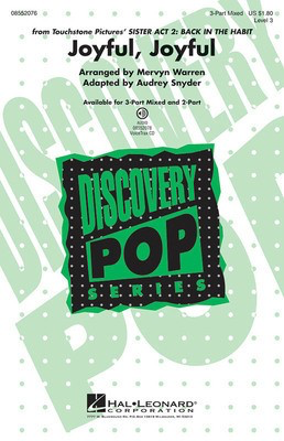 Joyful, Joyful - (from Sister Act 2: Back in the Habit) Discovery Level 3 - Ludwig van Beethoven - Audrey Snyder|Mervyn Warren Hal Leonard VoiceTrax CD CD