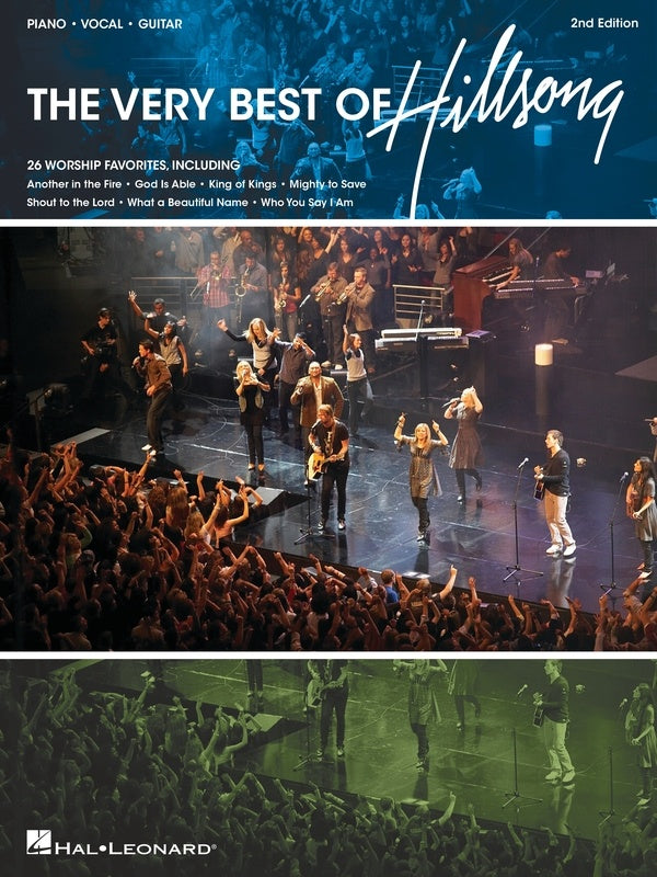 The Very Best of Hillsong: 2nd Edition - PVG Piano/Vocal/Guitar Hal Leonard 366368