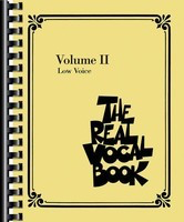 The Real Vocal Book - Volume II - Low Voice - Various - C Instrument|Vocal Low Voice Hal Leonard Fake Book Spiral Bound