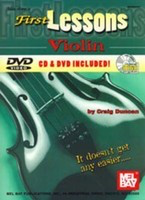 First Lessons Vln Bk/Cd/Dvd - Violin Mel Bay