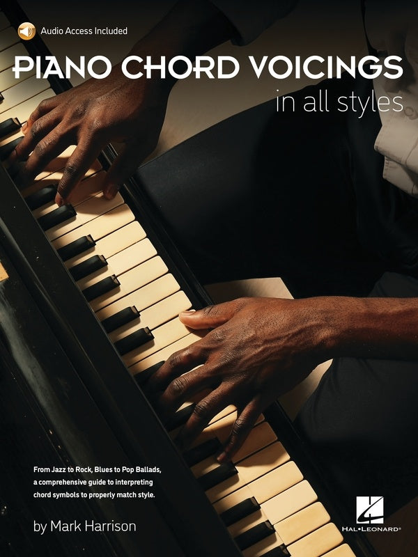 Piano Chord Voicings in All Styles - Piano/Audio Access Online Hal Leonard 365842