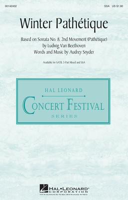 Winter Pathetique - Audrey Snyder - SSA Hal Leonard Octavo