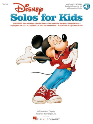 Disney Solos for Kids - Vocal Hal Leonard 740197