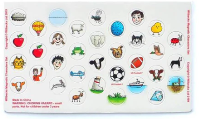 Wilbecks Round Character Magnets - Wilson Rebecca Wilbecks WB004