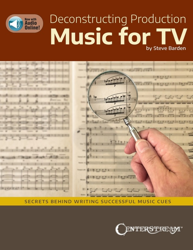 Deconstructing Production Music For TV - Text Book/Audio Access Online Centerstream 367071