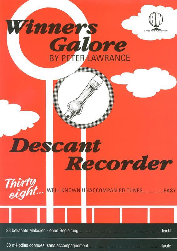 WINNERS GALORE FOR DESCANT RECORDER SOLO - RECORDER - BRASSWIND