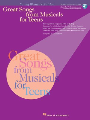 Great Songs from Musicals for Teens - Young Women's Edition - Various - Vocal Louise Lerch Hal Leonard /CD