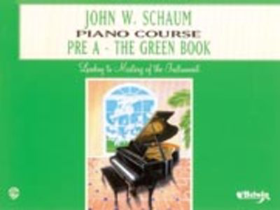 John W. Schaum Piano Course, Pre-A: The Green Book - For the Earliest Beginner - John W. Schaum - Piano Warner Bros