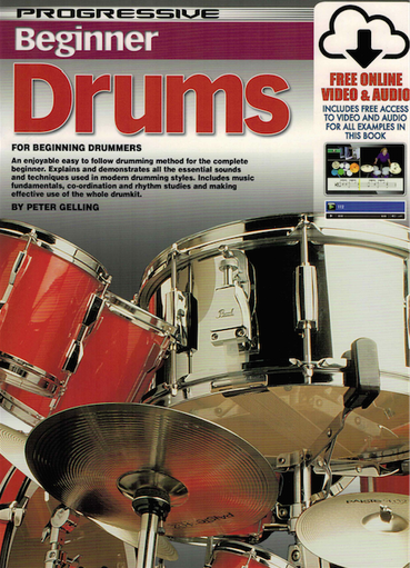 Progressive Beginner Drums Book/OA