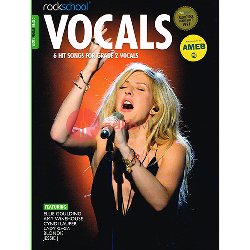 Rockschool Vocals - Grade 2 Female - 2014-2020 - Vocal Rock School Limited Sftcvr/Online Audio