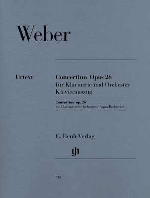 Clarinet Concertino Op 26 Clarinet/Pno