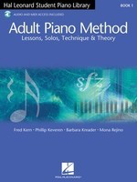 Adult Piano Method Book 1 - Piano/Audio Access Online Hal Leonard 298079