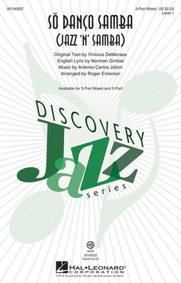 So Danco Samba (Jazz 'n' Samba) - Discovery Level 1 - Antonio Carlos Jobim - Roger Emerson Hal Leonard VoiceTrax CD CD