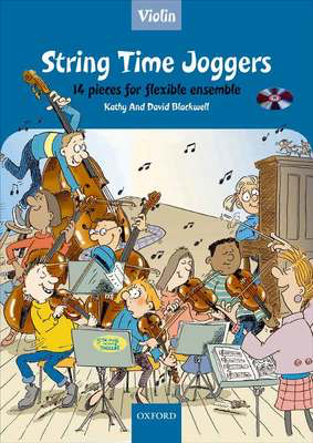 String Time Joggers - Violin Part/CD by Blackwell Oxford 9780193359130