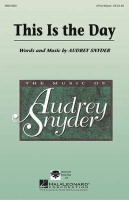 This Is the Day - Audrey Snyder - Hal Leonard ShowTrax CD CD