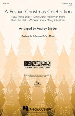 A Festive Christmas Celebration - Audrey Snyder|John Moss Hal Leonard VoiceTrax CD CD