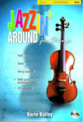 Jazzin Around For Strings Cello Book/CD