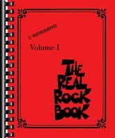 The Real Rock Book - C Instruments - Various - C Instrument Hal Leonard Fake Book Spiral Bound