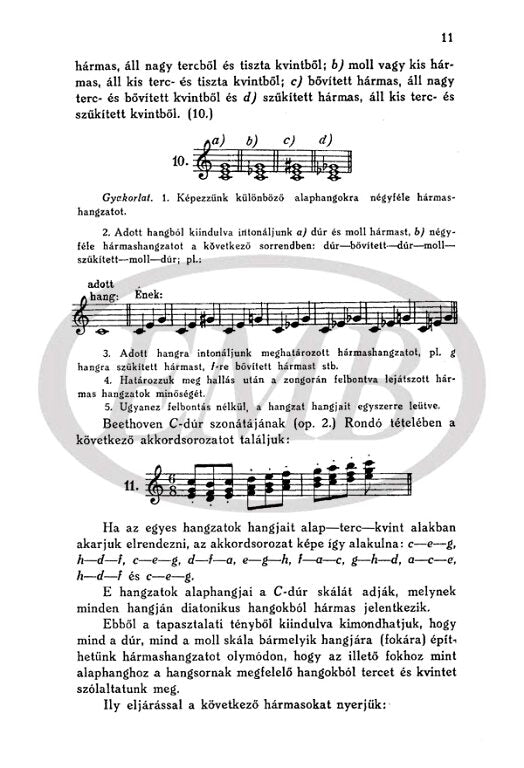 Kesztler - Osszhangzattan - Educational Text (Hungarian) EMB Z1184