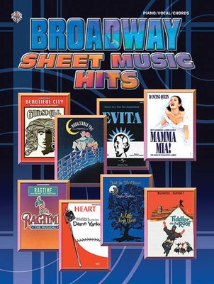 Broadway Sheet Music Hits - Various - Hal Leonard Piano, Vocal & Guitar