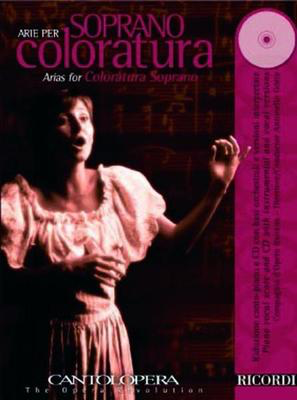 Cantolopera: Arie Per Soprano Coloratura Vol. 1 - Various - Classical Vocal Soprano Ricordi Vocal Score