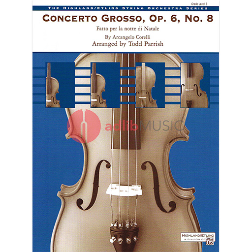 Concerto Gradeosso Op 6 No 8 SO Grade 3