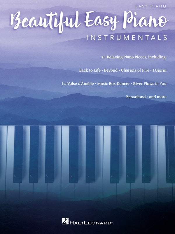 Beautiful Easy Piano Instrumentals - Easy Piano Solo Hal Leonard 455854